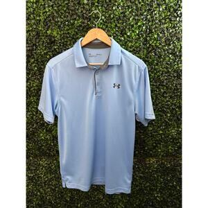 Under Armour, Men’s light Blue Polo Shirt